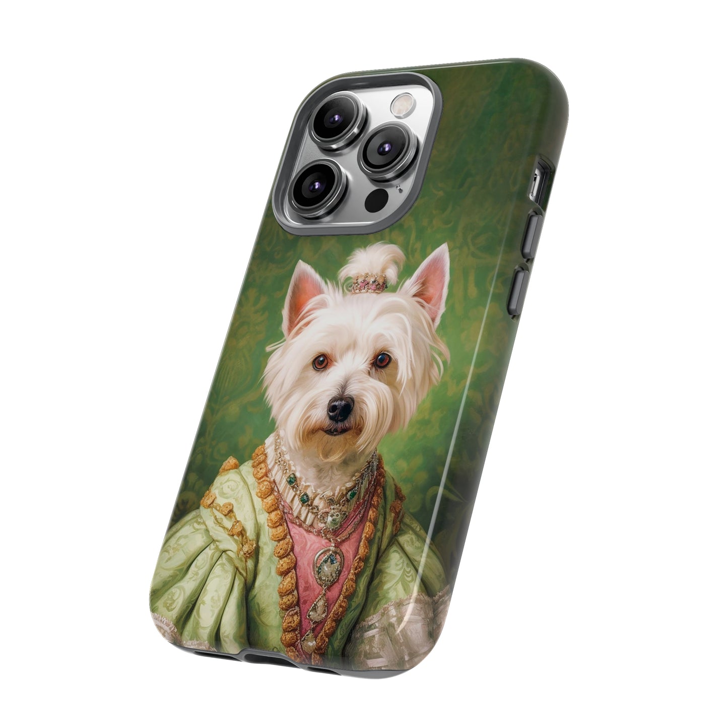 Custom Pet Phone Case, Royal Dog Portrait, Personalized Pet iPhone Case, Custom Dog & Cat Phone Case, Unique Gift for Pet Lovers, Holiday Gift